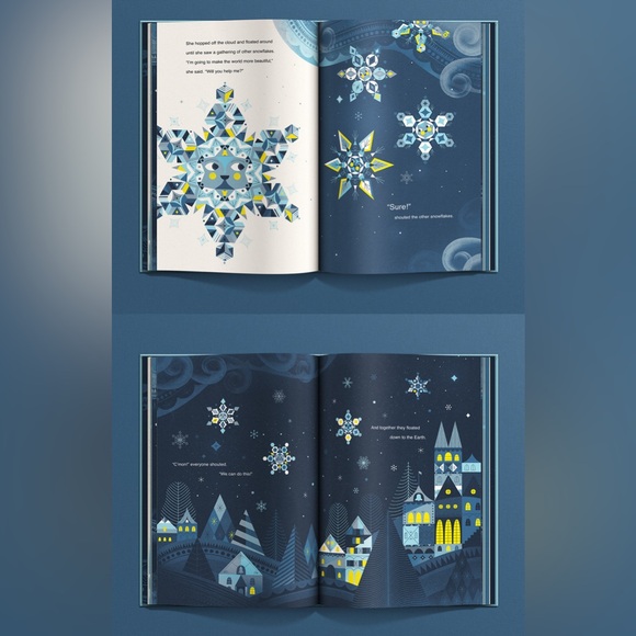 ❄️“THE PRECIOUS LITTLE SNOWFLAKE” BOOK❄️ - Picture 2 of 5